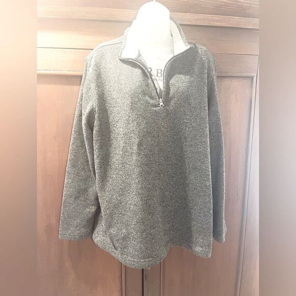 Izod quarter zip sweater fleece - Picture 2 of 4